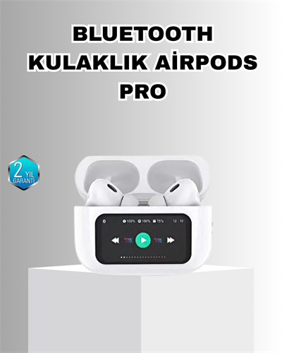 ANC Bluetooth Kulaklık – Dokunmatik, Powerbank Kutulu, Akıllı Sensörlü