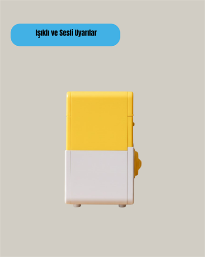 ATM Tasarımlı Sarı Işıklı Sesli Elektronik Kumbara