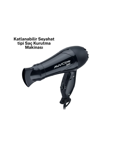 AWOX MİNİ FÖN SİYAH