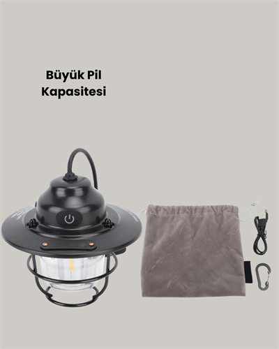 Açık Hava Etkinlikleri İçin Çam Kozalağı Gece Işığı