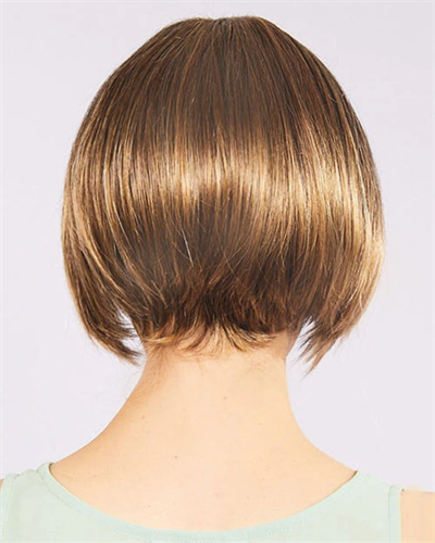 Açık Kahverengi Küt Parti Peruk