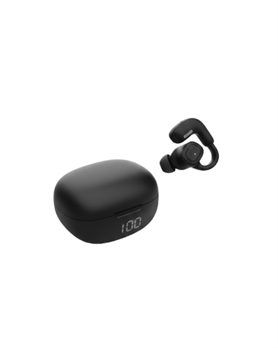 Açık Tasarım Kablosuz Bluetooth Spor Kulaklık LED Ekranlı