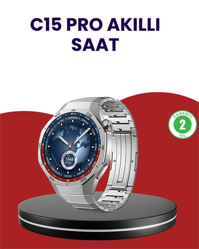 Adım Sayar ve Uyku Takip Özellikli Akıllı Saat