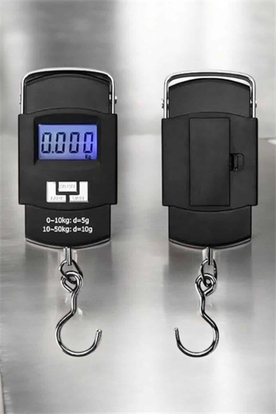 Ağırlık Ölçer 50 Kg El Terazisi El Kantarı Pilli Led Ekran