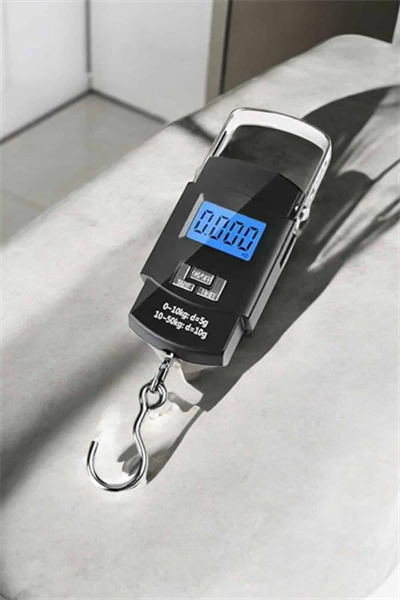 Ağırlık Ölçer 50 Kg El Terazisi El Kantarı Pilli Led Ekran