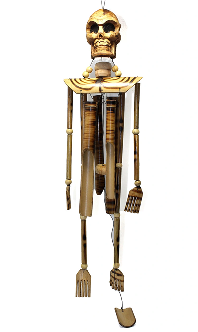 Ahşap İskelet Figürü