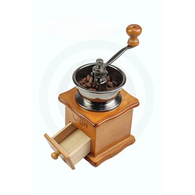 Ahşap Kahve Değirmeni
