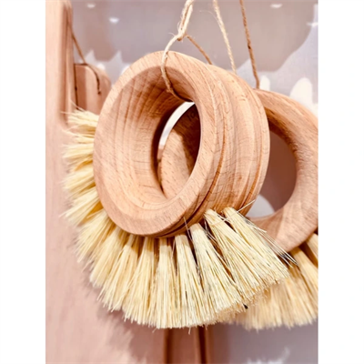 Ahşap Sebze Meyve Yıkama Fırçası