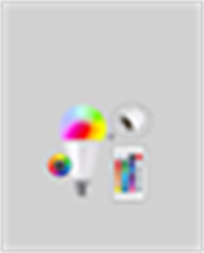 Akıllı 9W RGBW LED Ampul, tasaruflu romantik ışıklı