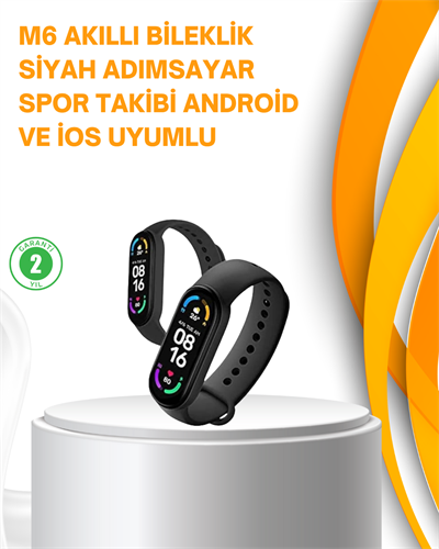 Akıllı Bileklik – Kalp Atışı, Uyku, Adımsayar ve Bildirim Takibi