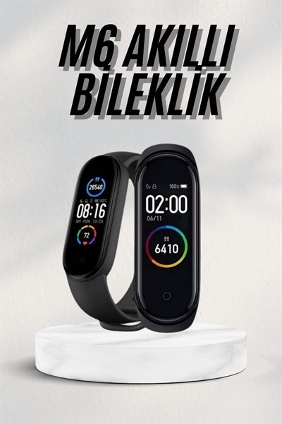 Akıllı Bileklik Android ve İOS Uyumlu Bildirim ve Çağrı Görme Spor Takibi