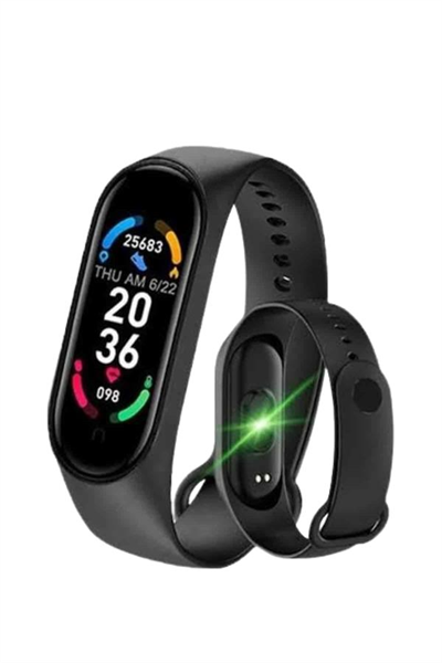 Akıllı Bileklik Android ve İOS Uyumlu Bildirim ve Çağrı Görme Spor Takibi