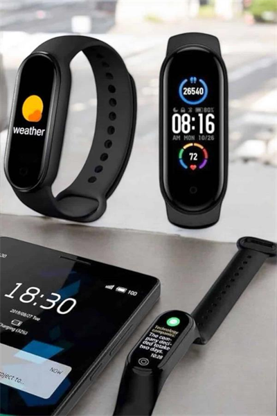 Akıllı Bileklik Fitness ve Sağlık İçin Akıllı Bileklik Adım Sayar, Kalp Atışı, Uyku İzleme