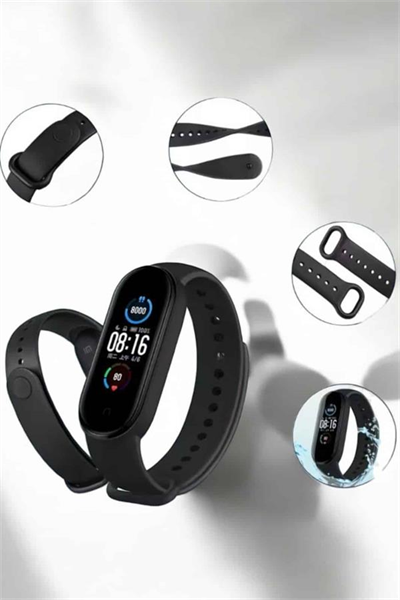 Akıllı Bileklik Su Geçirmez Bileklik, Uzun Pil Ömrü ve Hızlı Şarj Özelliği
