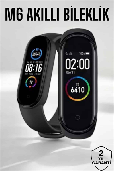 Akıllı Bileklik Su Geçirmez Bileklik, Uzun Pil Ömrü ve Hızlı Şarj Özelliği