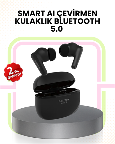 Akıllı Çeviri Destekli Bluetooth Kulaklık Profesyonel Ses Deneyimi