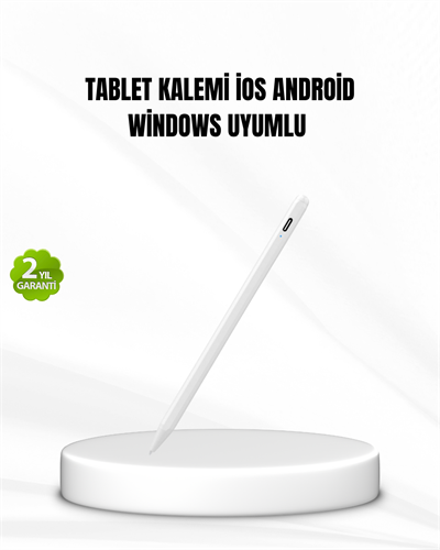 Akıllı Dokunmatik Kalem – Type-C Şarjlı, Manyetik, Apple Pencil Alternatifi Stylus Pen