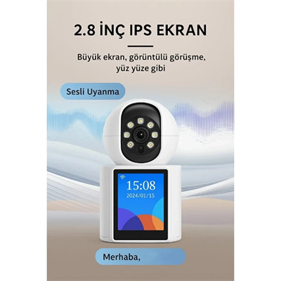 Akıllı Ev Kamerası 2.4 GHz