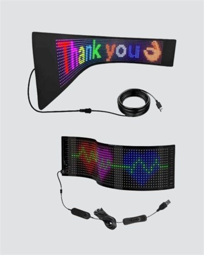 Akıllı LED Matrix Panel – USB Bağlantılı, Kaydırmalı Yazı ve Animasyon Desteği