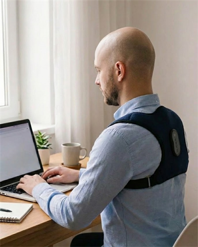 Akıllı Postür Düzeltici Masaj Kemeri Medikal Destekli