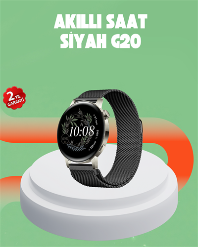 Akıllı Saat – Dokunmatik Ekran, Kalp Atışı ve Spor Takibi