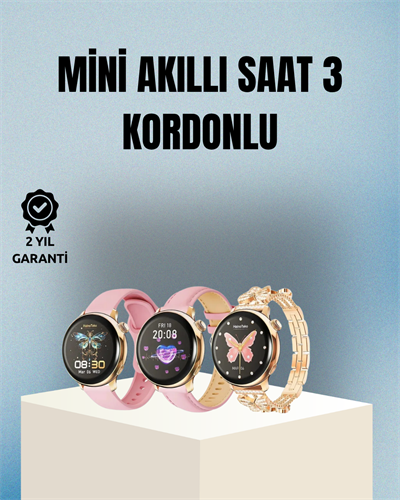 Akıllı Saat – Kalp Atış Takipli, Spor Modlu, Uzun Pil Ömürlü