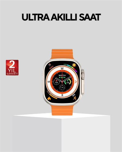 Akıllı Saat – Nabız Ölçer, Uyku Takibi, GPS, Suya Dayanıklı Tasarım