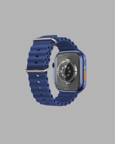 Akıllı Saat 360 mAh Çoklu Spor Modlu Lacivert Siyah Kordon