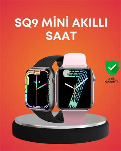 Akıllı Saat AMOLED Dokunmatik Ekran Nabız Uyku ve Adım Takibi