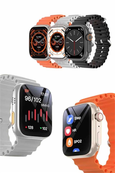 Akıllı Saat Amoled Ekran Bluetooth Bağlantılı Özel Tasarım Unısex