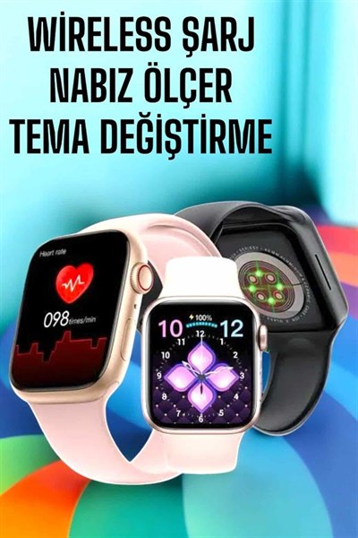 Akıllı Saat Amoled Ekran GPS ve Uyku Takibi Bluetooth Bağlantılı