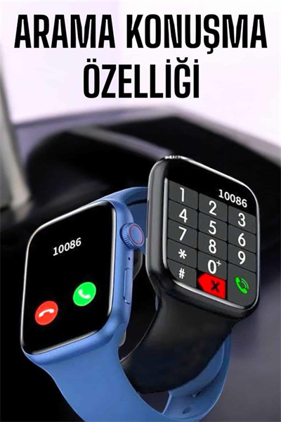 Akıllı Saat Amoled Ekran Yeni Nesil Bluetooth Bağlantılı