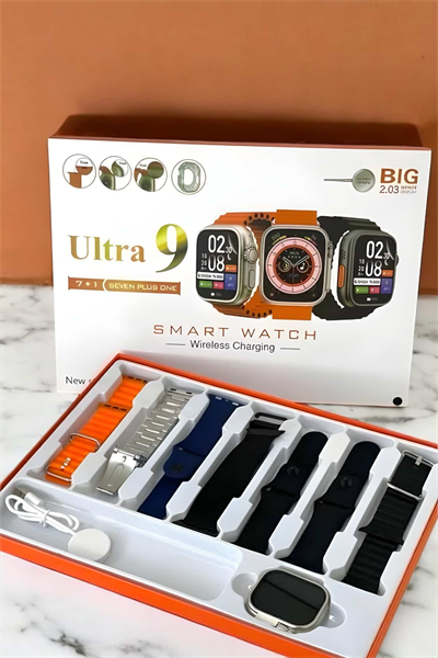 Akıllı Saat Android Ve İOS Uyumlu Arama Cevaplayan Dokunmatik Ekran