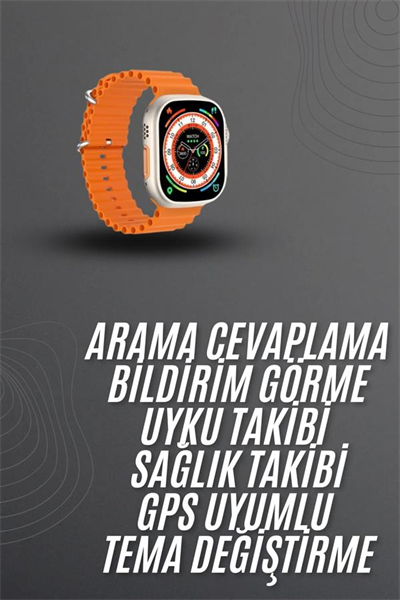 Akıllı Saat Arama Cevaplayan Bildirim Görme Yeni Nesil Bluetooth Bağlantılı