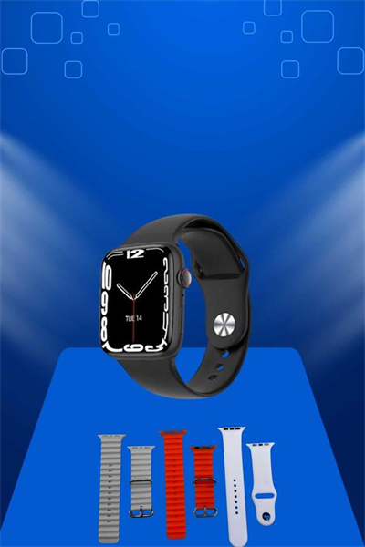 Akıllı Saat Arama Görüşme Bildirim Görme Uyku ve Sağlık Takibi Nabız Ölçer 3 Kordon Hediyeli