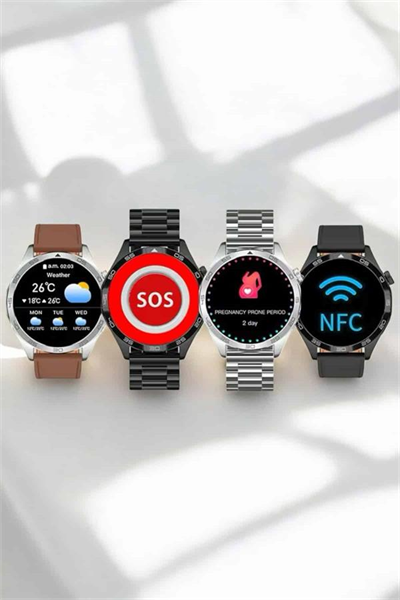 Akıllı Saat Bildirim Görme Sesli Görüşme Çoklu Kordon GPS Takibi