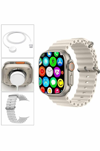 Akıllı Saat Bleutooth Bağlantılı Akıllı Saat Amoled Ekran 49 MM