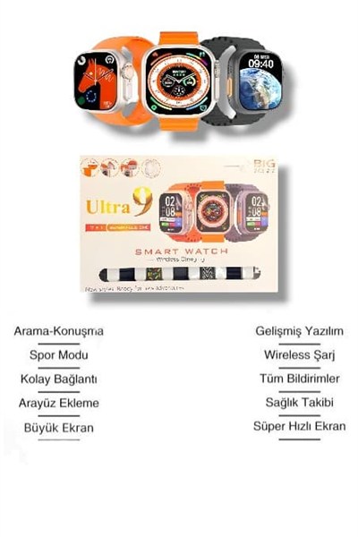 Akıllı Saat Bluetooth Araması, Spor Modları ve Sağlık İzleme ile Hayatınızı Kolaylaştıran Akıllı Saat