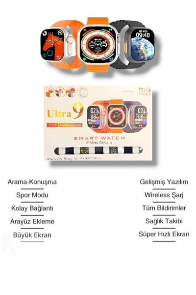 Akıllı Saat Bluetooth Araması, Spor Modları ve Sağlık İzleme ile Hayatınızı Kolaylaştıran Akıllı Saat