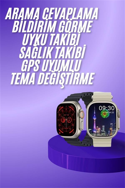 Akıllı Saat Bluetooth Bağlantılı Uyku ve Sağlık Takibi