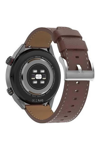 Akıllı Saat Çelik Kordon Çağrı Cevaplama Amoled Ekran Titreşimli Uyku ve Sağlık Takibi