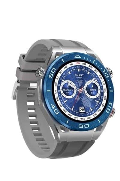 Akıllı Saat Çelik Kordonlu Amoled Ekran Android ve İOS Uyumlu Çağrı Cevaplayabilen