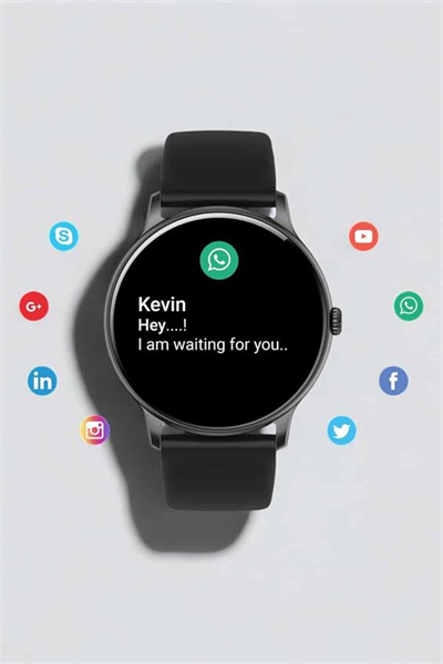 Akıllı Saat Çok Fonksiyonlu Sesli Görüşme NFC Uyumlu Amoled Ekran