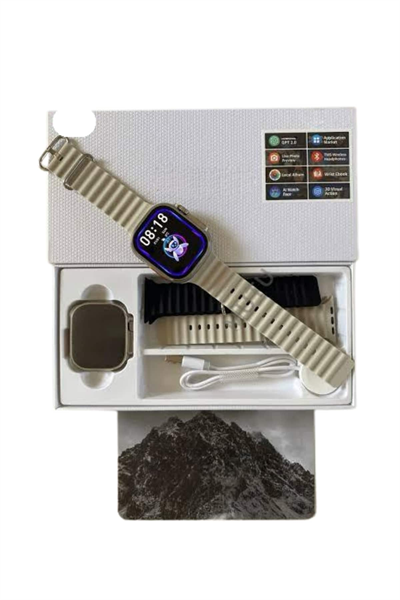 Akıllı Saat Çok Fonksiyonlu Unısex Sosyal Medya Girişli Bluetooth Bağlantılı