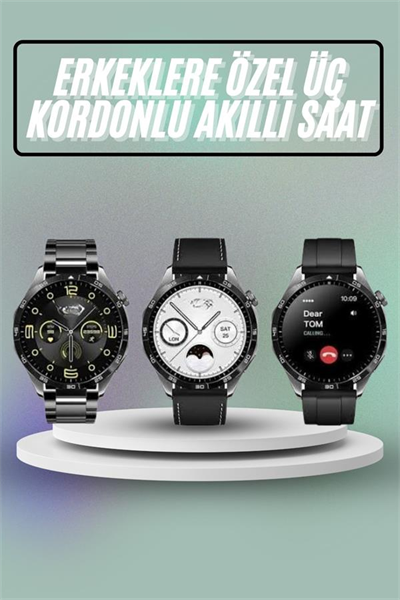 Akıllı Saat Ios Ve Android Tüm Telefonlara Uyumlu Çok Fonksiyonlu Amoled Ekran