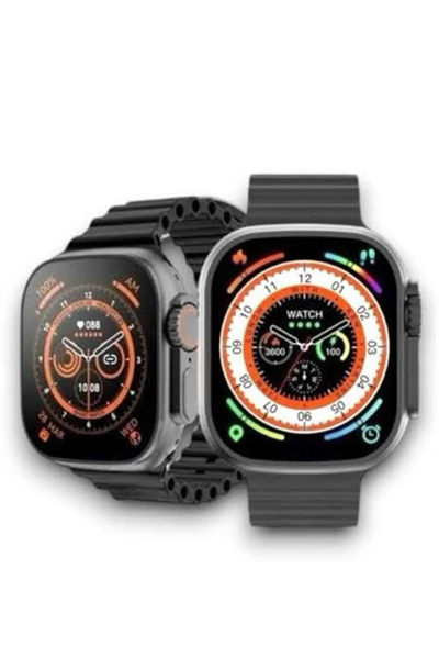 Akıllı Saat Kordon Hediyeli Güçlü Batarya Kapasiteli Titreşimli Bildirim Görme Unisex