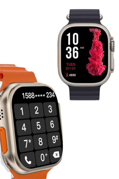 Akıllı Saat Sağlık Takibi Kalp Atışı Adımsayar Ultra Yeni Nesil nefes Egzersizi