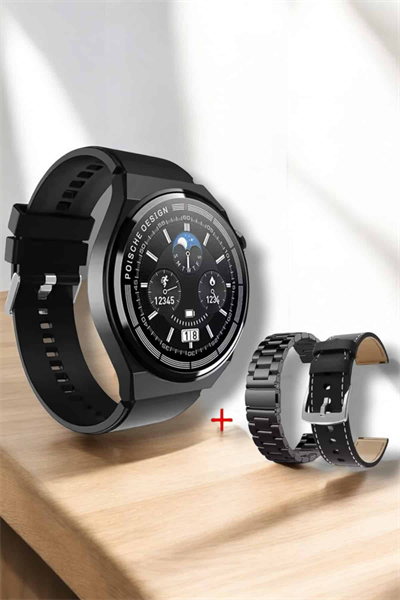 Akıllı Saat Sağlık ve Fitness Takibi Bluetooth Bağlantılı Dokunmatik Ekran