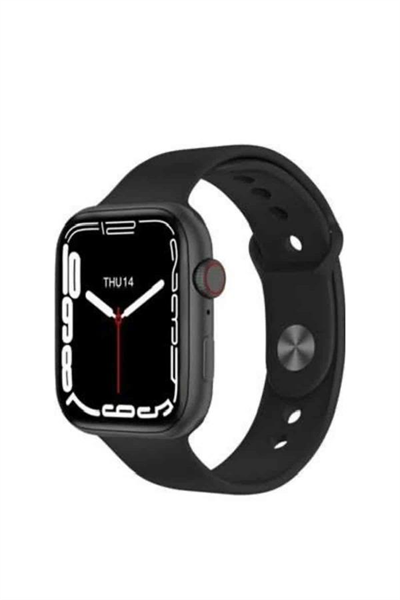 Akıllı Saat Sesli Görüşme Bluetooth Bağlantılı Kablosuz Şarj Özelliği