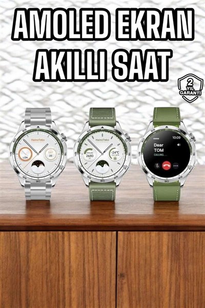 Akıllı Saat Sesli Görüşme Uyku ve Sağlık Takibi NFC Uyumlu